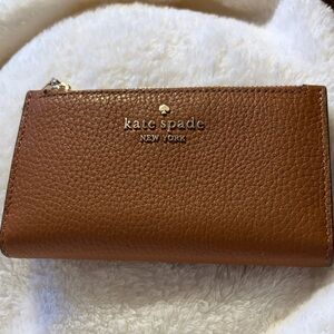 Kate Spade Brown Leather Small Wallet
